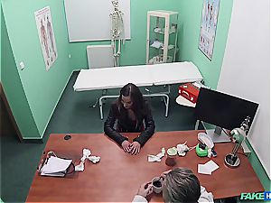 Hidden cam orgy in the doctors office